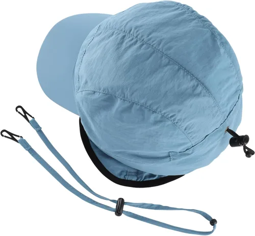 Vista 7 de Home Prefer Gorros de invierno impermeables para hombre, gorra de béisbol con forro polar cálido