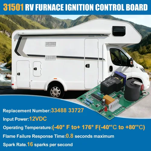 Vista 4 de 31501 33488 33727 Placa de Control de Circuito de Ignición para Estufa de Gas de RV Compatible con Atwood & Dometic Placa de Ignición de Estufa