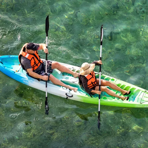 Vista 8 de Kit de 8 tapones para kayak, tapones de goma termoplástica, orificios de drenaje, tapón con mango