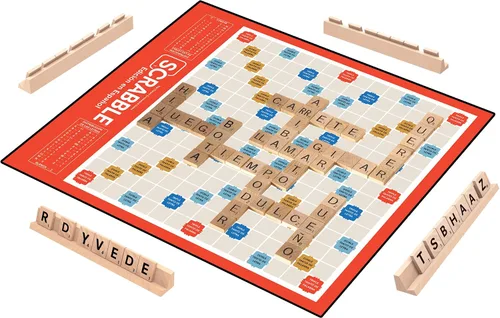 Vista 4 de Winning Moves Scrabble Edicion En Español, Juego De Palabras Español El juego de palabras más famoso del mundo, diseñado para el idioma español