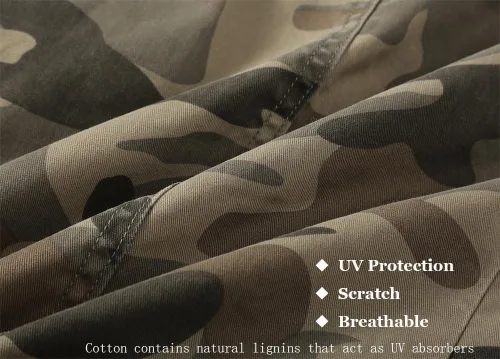 Vista 6 de Admitted &Feeling Camiseta táctica de camuflaje BDU para hombres, camisas militares para hombres, táctica, carga, pesca, senderismo, trabajo, TDU