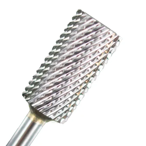 Vista 2 de Medicool Brocas grandes de carburo plateado para uñas de 1/8 pulgadas TWS*CC11M