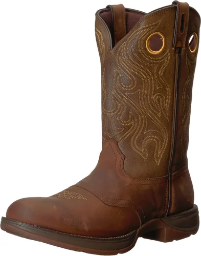 Vista 10 de Durango Botas Rebel Western para hombre Cactus de café