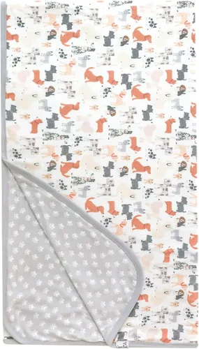 Vista 82 de Copper Pearl Manta de bebé jumbo de 3 capas: edredones suaves para niños y niñas Transpirable, acogedora, manta para niños pequeños Edredón