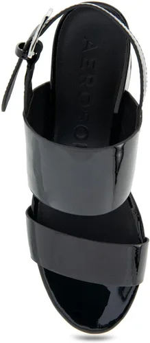 Vista 5 de Sandalias de tacón Aerosoles Camilia para mujer Charol negro