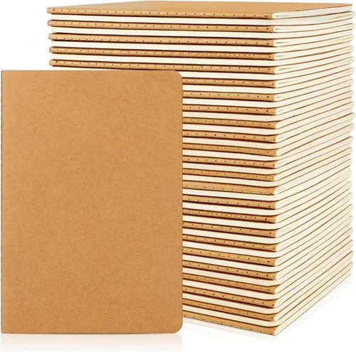 Vista 12 de EUSOAR Cuaderno de viaje, tamaño A5, paquete de 12 cuadernos de 5.5 x 8.2 pulgadas, cuaderno de dibujo con tapa suave, cuaderno de dibujo, cuaderno