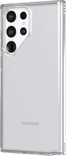Vista 3 de Tech21 Evo Clear - Funda transparente para Samsung Galaxy S22 Ultra - Funda transparente y protectora con protección contra caídas de 12 pies