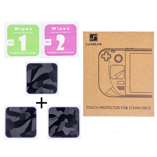 Vista 36 de Touchpad Protector Steam Deck, Touch Pads and Back Buttons Protective Skin Texture Sticker for steam Deck OLED&LCD Touch Trackpads, High end
