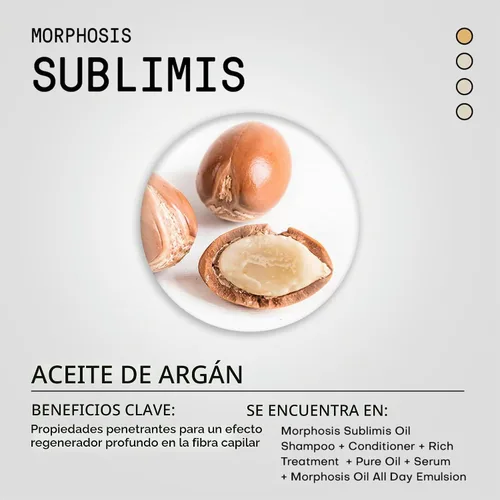 Vista 3 de FRAMESI Morphosis Sublimis - Suero de aceite para el cabello, tratamiento capilar hidratante