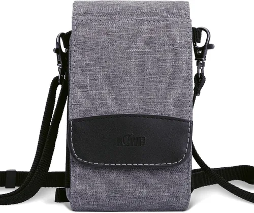 Vista 12 de KIWIFOTOS Travel Neck Phone Holster Pouch for 18 17 16 15 Pro Max S26 S25