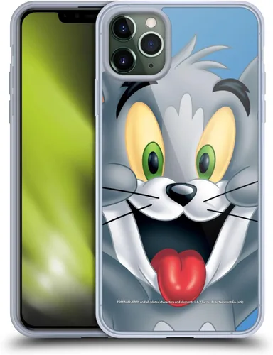 Vista 113 de Head Case Designs Funda de gel de cara completa con licencia oficial de Tom y Jerry Jerry [protección de grado militar] compatible con Apple iPhone