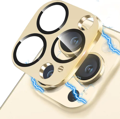 Vista 37 de Protector de lente de cámara para iPhone 13 & iPhone 13 Mini, brillante con diamantes de imitación 3D con purpurina, cubierta de cámara de vidrio