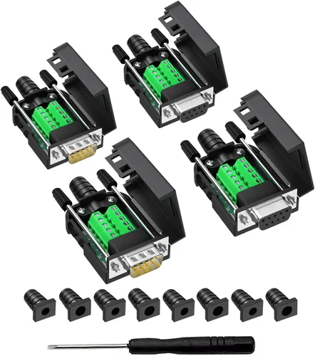 Vista 7 de 28 AWG 9/C CMP Cable de datos RS232 de seguridad con doble blindaje CMP - 16 pies - Uso para adaptadores serie DB9 1 cable blindado doble 28AWG 9/C