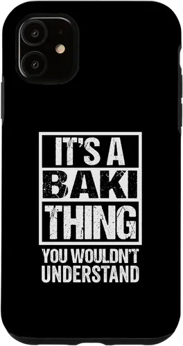 Vista 8 de It's A Baki Thing You Wouldn't Understand First Name Case for iPhone 17