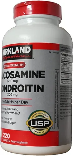 Vista 5 de Kirkland Signature Glucosamina y condroitina, 220 tabletas (paquete de 4)