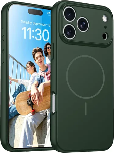 Vista 9 de MOZOTER Funda magnética para iPhone 17 Pro / iPhone 18 Pro, color negro