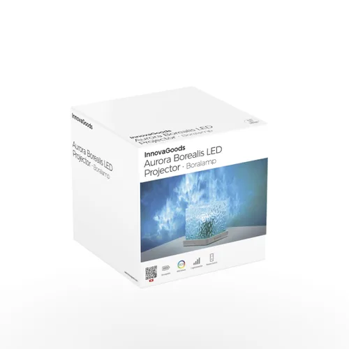 Vista 10 de Proyector LED de Auroras Boreales Recargable Boralamp InnovaGoods
