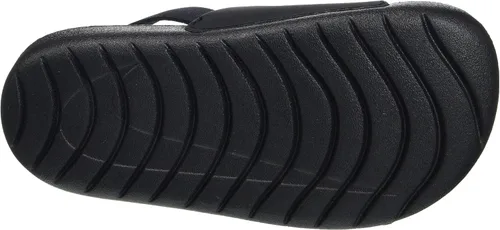 Vista 4 de Nike Zapatos Kawa Slide para bebés y niñas NegroNegroRosa Vivo