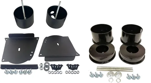 Vista 3 de 480 Black Air Ride Kit - Colector de 3/8 pulgadas, tanque y bolsas para 1964-72 A-Body Negro