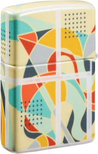 Vista 2 de Zippo Pinturas Abstractas Diseño Color 540 Encendedor De Bolsillo