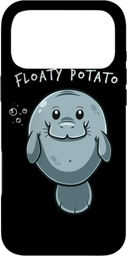 Vista 22 de Flaoty Potato Manatee Funny Manati Manatee Chubby Mermaid Case for iPhone 17
