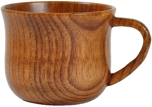 Vista 9 de Taza de cerveza de azufaifo con asa, reutilizable, para té, leche, agua, sólida y práctica