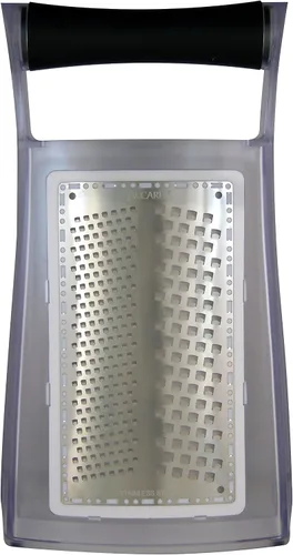 Vista 6 de Jaccard Rallador Microedge Grueso, plateado/negro