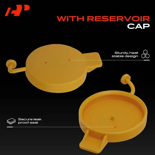Vista 5 de A-Premium Tanque de expansión de recuperación de desbordamiento de refrigerante del motor con tapa compatible con Subaru Outback 2005-2019, Legacy