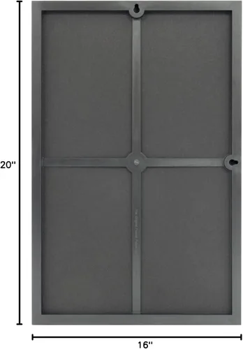 Vista 30 de MCS Marco de formato Room Essentials - 8.5x11' (negro)