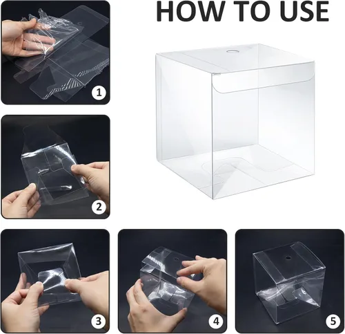 Vista 5 de MGWOTH Cajas para Manzanas Acarameladas con Agujero para Palo Brillante, Paquete de 20 Kit de Envoltura para Manzanas de Caramelo con Contenedores