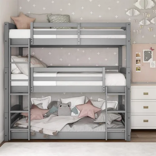 Vista 13 de Dorel Living Sierra Twin sobre litera individual Negro Modelo DL7891B