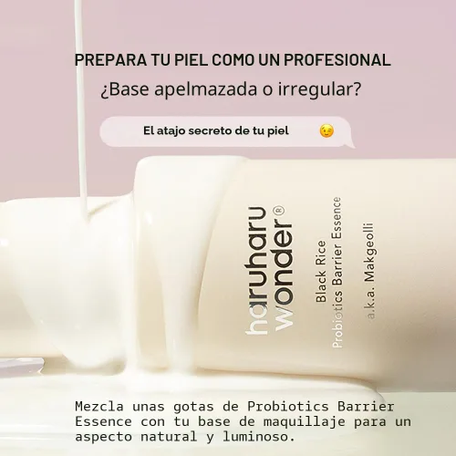 Vista 8 de haruharu Wonder Black Rice Probiotics Barrier Essence, Tamaño de viaje, Inundación de piel y estratificación, Fortalecimiento de la barrera cutánea
