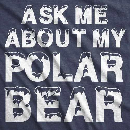 Vista 8 de Ask Me About My Polar Bear - Camiseta divertida con diseño de animales del zoológico