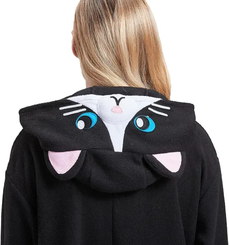 Vista 7 de Magicalani Onesie Pajamas for Adults - Unisex Animal Cosplay Sleepwear, Christmas Halloween Costume