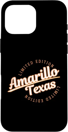 Vista 19 de Retro Athletic Amarillo TX Apparel Case for iPhone 16