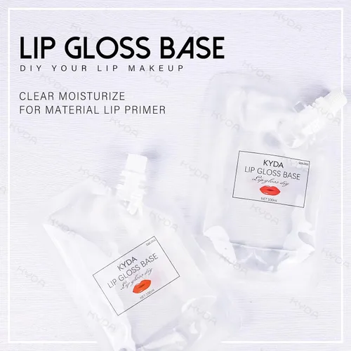 Vista 2 de KYDA Base hidratante de brillo de labios de 6.8 fl oz, material de imprimación de maquillaje de labios, base de brillo de labios antiadherente