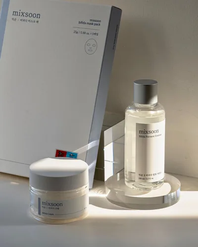 Vista 4 de mixsoon Bifida Cream – Crema de noche de última capa Barrera hidratante y fortalecedora, crema facial hidratante suave para una piel de aspecto