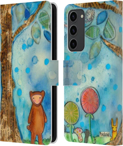 Vista 8 de Head Case Designs Officially Licensed Wyanne Half Light Nature 2 Leather Wallet Case Compatible with Samsung Galaxy S23+ 5G