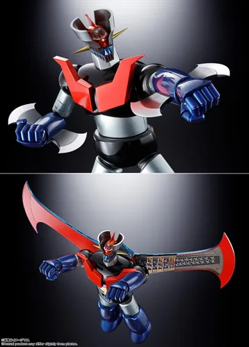 Vista 9 de TAMASHII NATIONS - Mazinger Z - Manzinger Z 50 aniversario ver., Bandai Spirits DX Soul of Chogokin Figura coleccionable