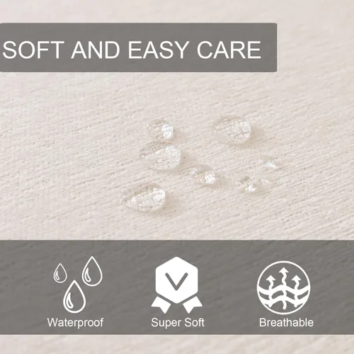 Vista 3 de Fundas de sofá 100% impermeables para mascotas, fundas de sofá para perros, gatos, funda para sofás seccionales, sillón reclinable, futón, fundas