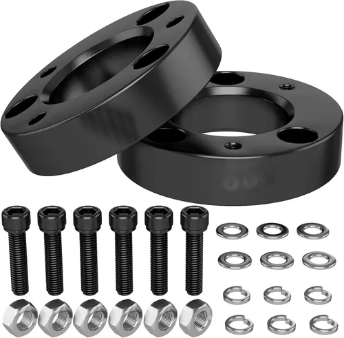 Vista 2 de Kit de elevación de nivelación frontal de 2 pulgadas compatible con Ford F150 2WD 4WD 2004-2024, Ford Expedition 2003-2018, Lincoln Mark LT