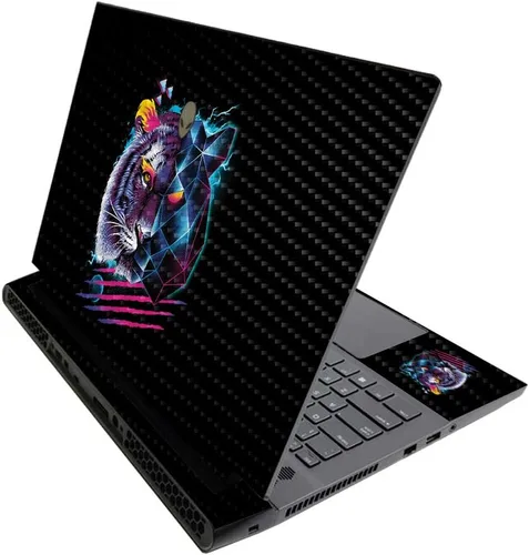 Vista 248 de MightySkins - Skin brillante con purpurina para Alienware M17 R3 (2020) y M17 R4 (2021) - Diversión de los años 90 Acabado duradero con purpurina