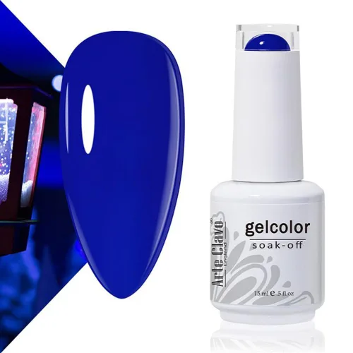 Vista 59 de Arte Clavo Pearlescent Nude Gel Nail Polish 15ml - HEMA Free Soak off UV LED Nail Gel for Manicure, DIY Nail Art, Home Salon Use 11029