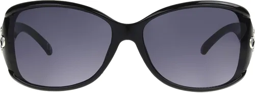 Vista 2 de Foster Grant Lentes de sol Sublime para mujer, color negro, 2.244in de EE. UU, Negro