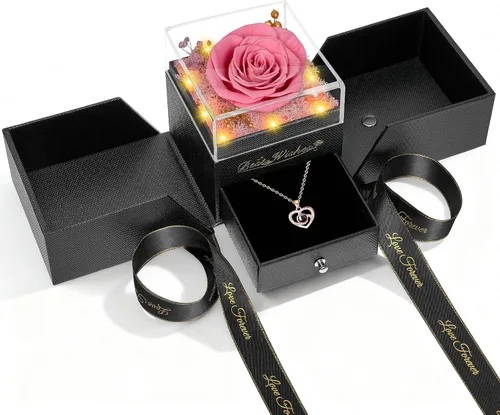 Vista 10 de Regalos de rosas para el día de la madre para mamá de hija e hijo, flores frescas para entrega, regalos de cumpleaños para mujeres, regalos de rosa