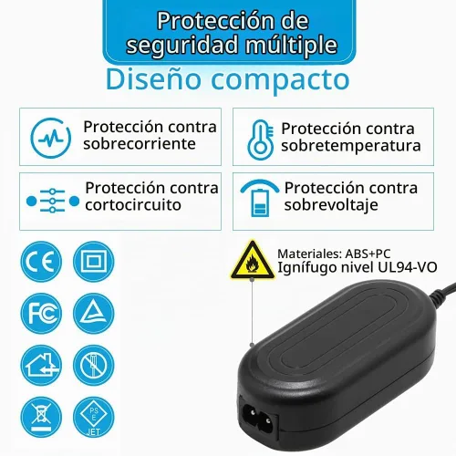 Vista 7 de Glorich ACK-E12 Adaptador de corriente de CA DR-E12 Acoplador DC LP-E12 LPE12 Kit de batería ficticia para cámaras digitales sin espejo Canon EOS