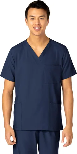Vista 20 de Wink W123 - Camisa médica unisex con 4 bolsillos Negro