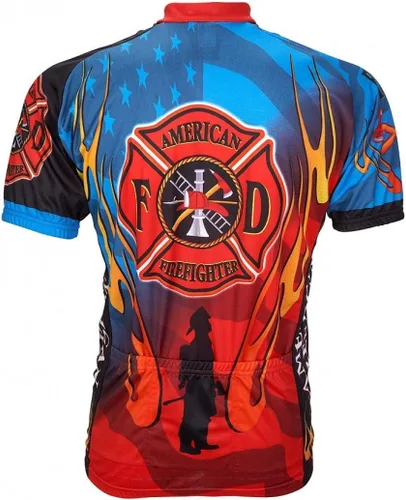 Vista 4 de World Jerseys - Maillot de ciclismo para hombre