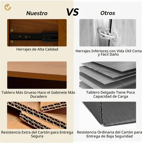 Vista 9 de HULALA HOME Mesa auxiliar con estación de carga, 2 cajones, bellota Acorn
