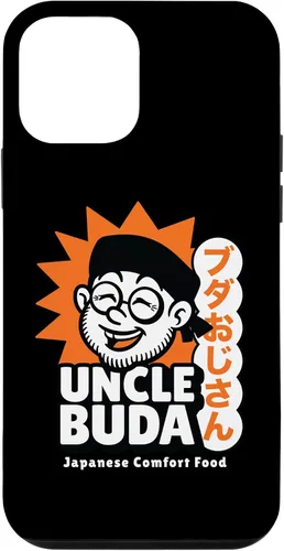 Vista 12 de iPhone 15 Uncle Buda Food Truck Texas Comida japonesa Funda con logotipo de Ojisan